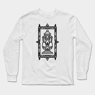 Robotic Lamp (Black) Long Sleeve T-Shirt